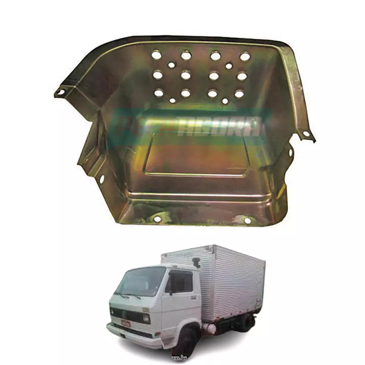 ESTRIBO ESQUERDO FERRO VW VOLKSWAGEN 790S 7110S - 1987 A 1994 (T06801145D.)