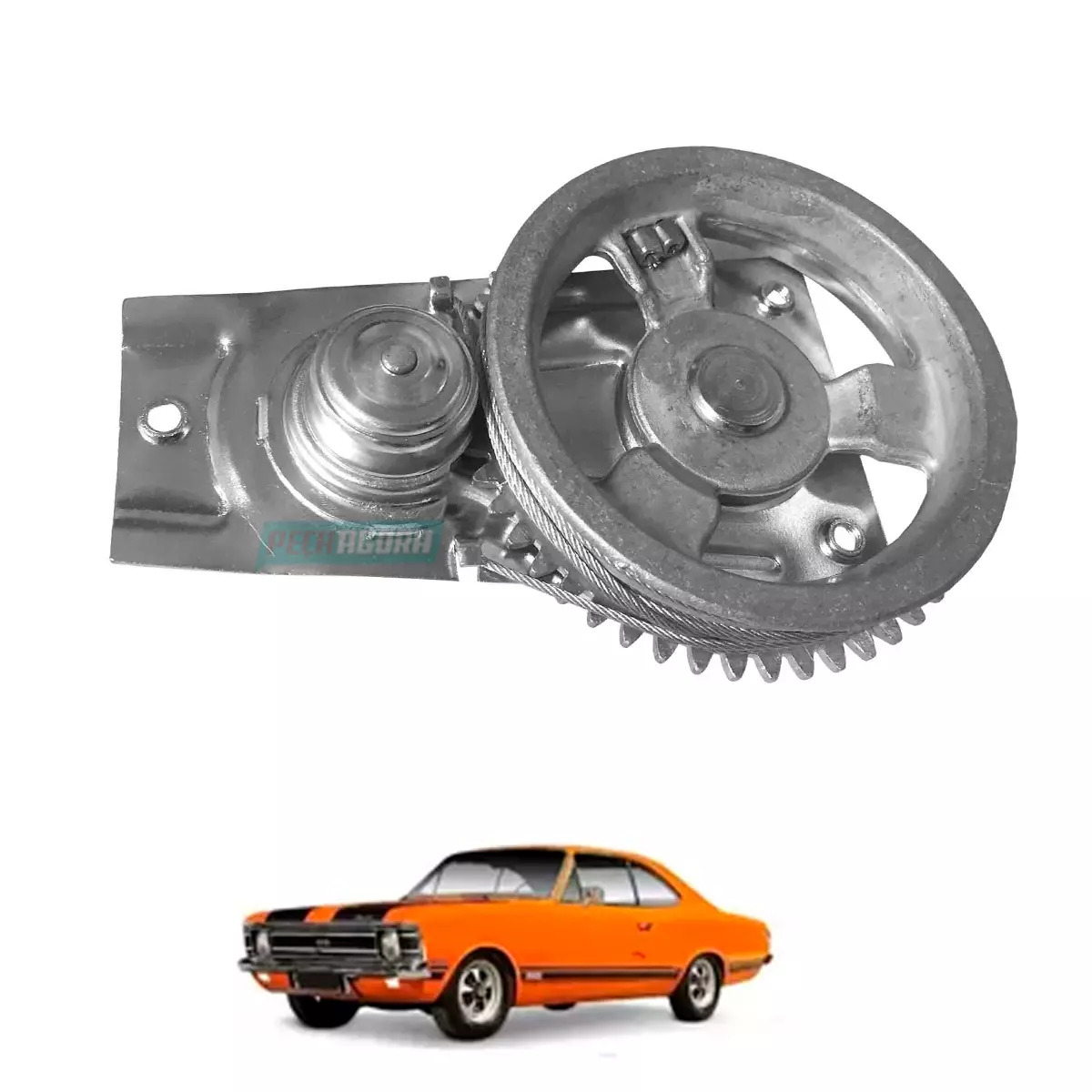 MAQUINA VIDRO MANUAL ESQURDA OPALA 2 PORTAS 72 A 88 CARAVAN 75 A 92  (7331079-R3