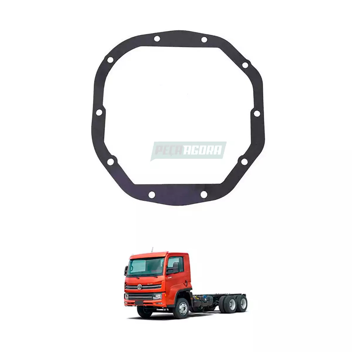 JUNTA DA TAMPA DO DIFERENCIAL VOLKSWAGEN 6-160 / EXPRESS (2H0525089.)