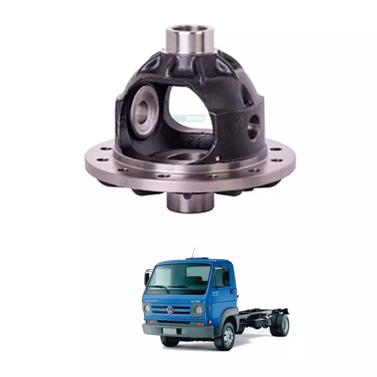 CAIXA SATELITE VAZIA DANA 284HD FURO FIXA COROA MAIOR 14MM VW DELIVERY 8150E 915