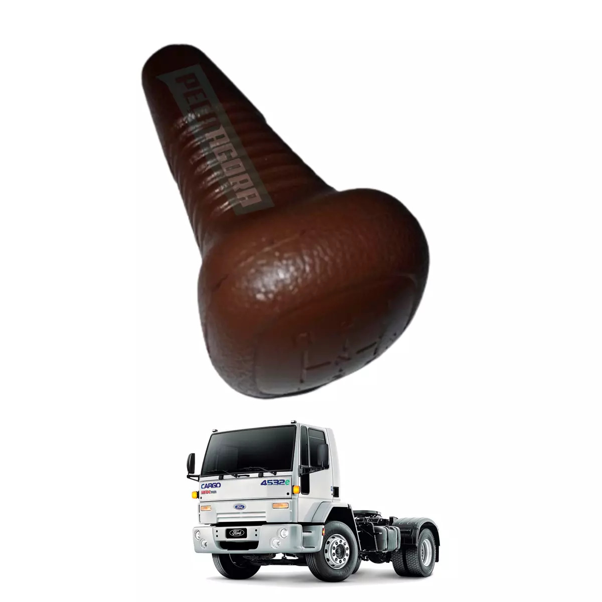 MANOPLA ALAVANCA CAMBIO FORD CARGO E VW TODOS VOLKSWAGEN 5 MARCHAS SEM REDUZIDA 