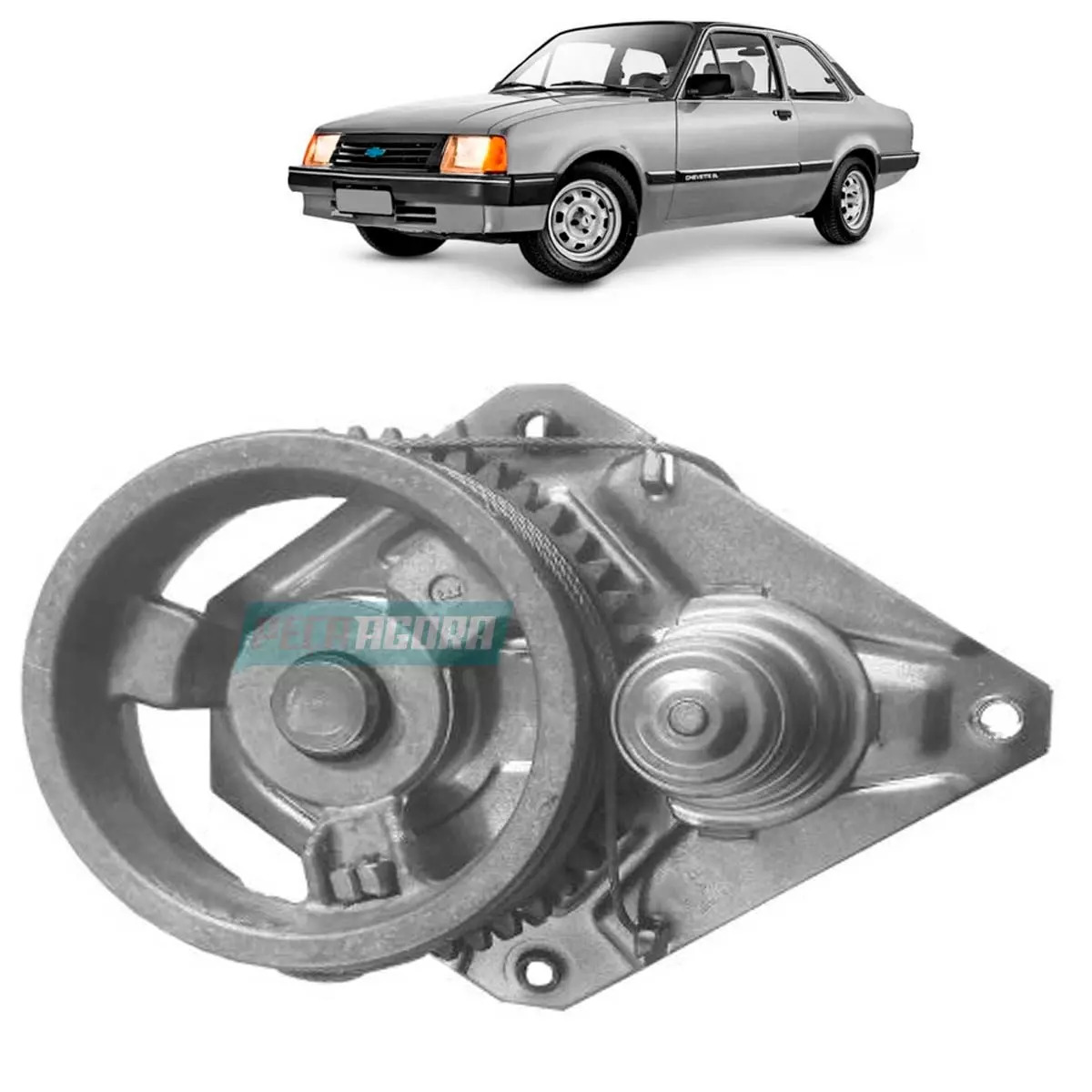 MAQUINA VIDRO MECANICA CHEVETTE MARAJO CHEVY LE ESQUERDA (94626685-516)