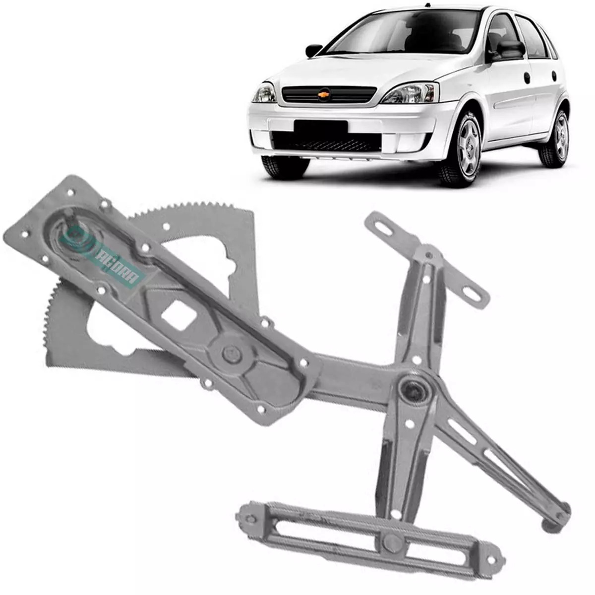 MAQUINA VIDRO MANUAL ESQ CORSA 02 A 12 MONTANA 03 A 10 (93382279-R3337E)