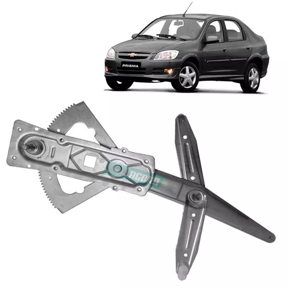 MAQUINA VIDRO MANUAL ESQ DIANTEIRA CELTA 00 A 06 PRISMA 06 (93363825-R3339E)