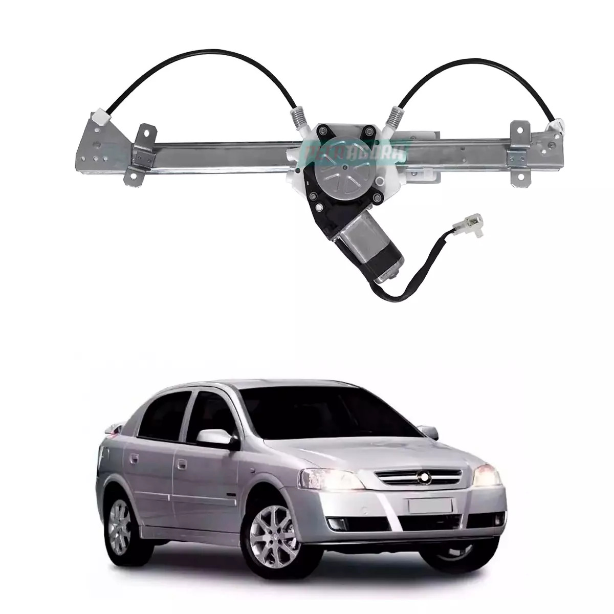 MAQUINA VIDRO ELETRICA TRASEIRA DIR COM MOTOR ASTRA HATCH SEDAN (93255066-R3390D