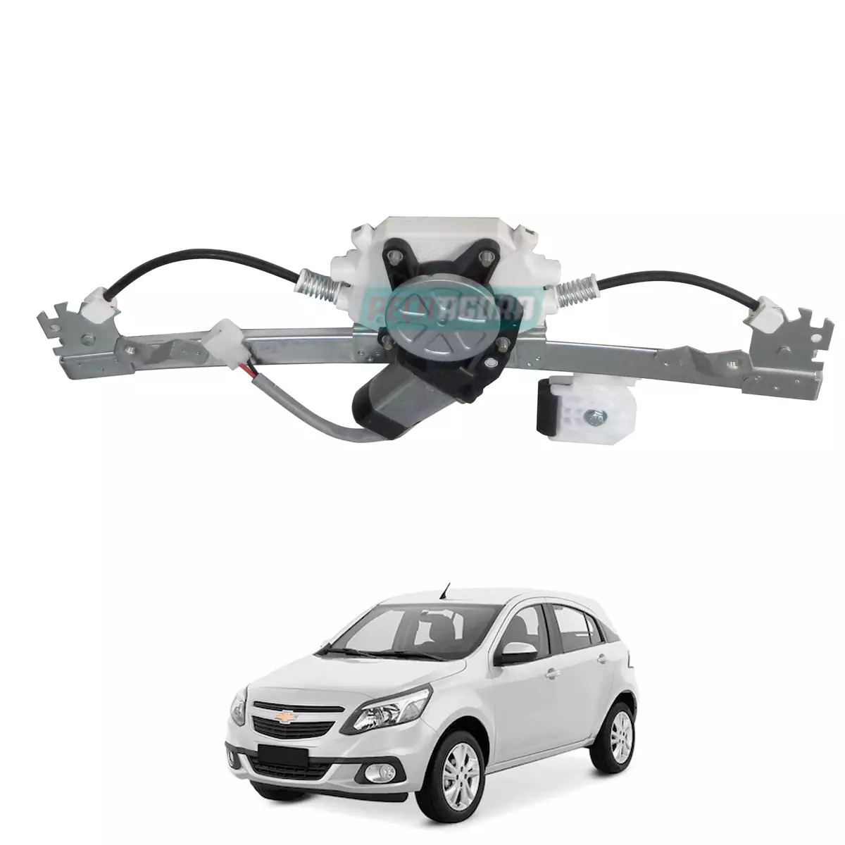 MAQUINA VIDRO ELETRICA TRASEIRA ESQ COM MOTOR AGILE 09 A 14 (94700279-R3335E)