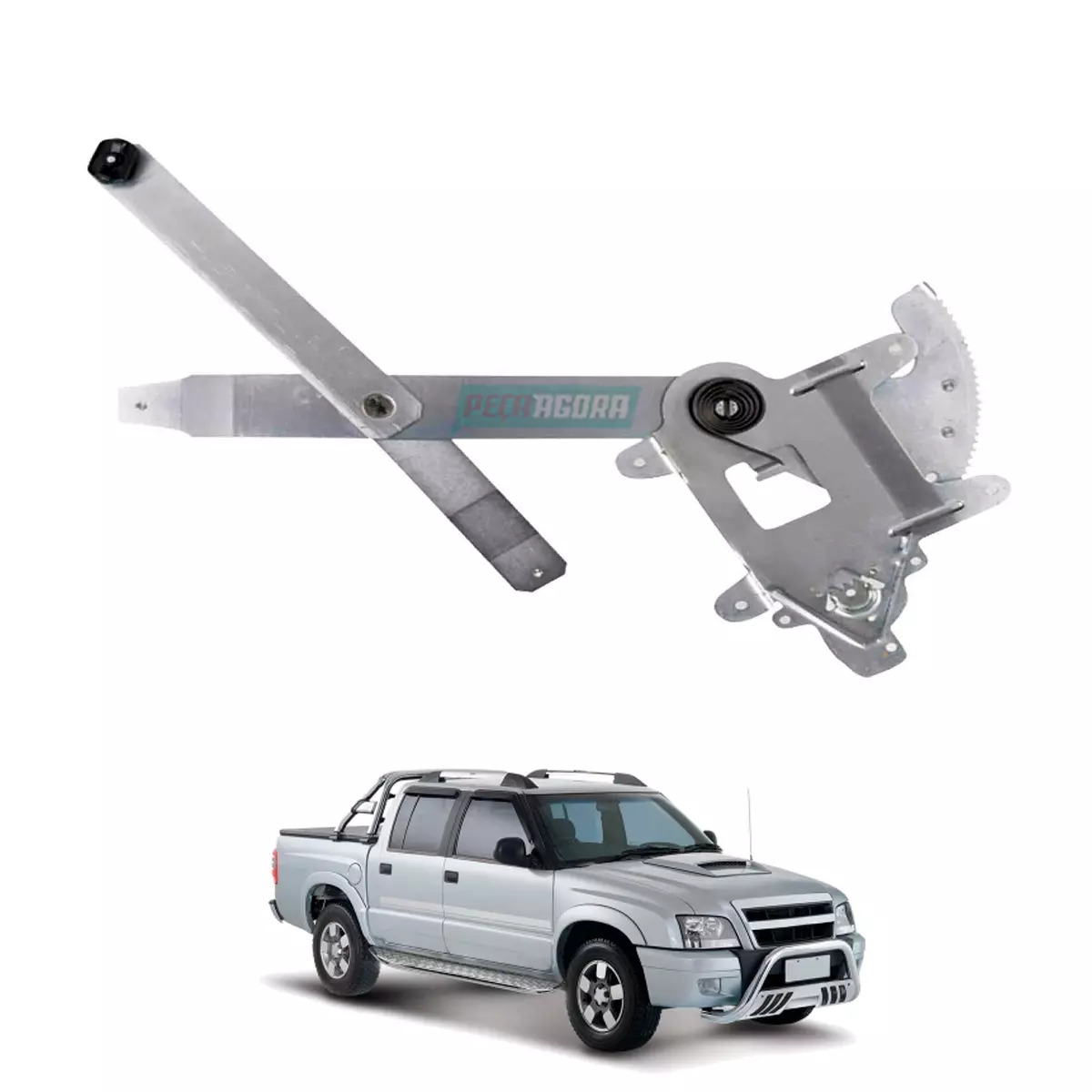 MAQUINA VIDRO ELETRICA DIANTEIRA DIR COM MOTOR BLAZER S10 95 A 11  (15705144-R33