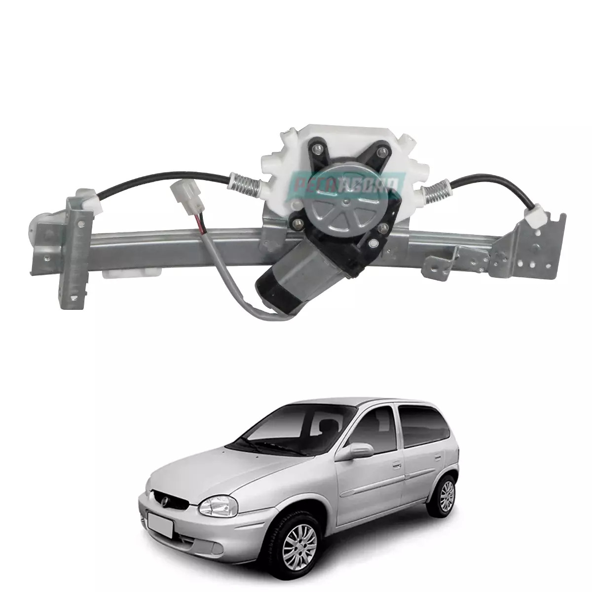 MAQUINA VIDRO ELETRICA TRASEIRA ESQ COM MOTOR CORSA 95 A 01 (93253441-R3349E)