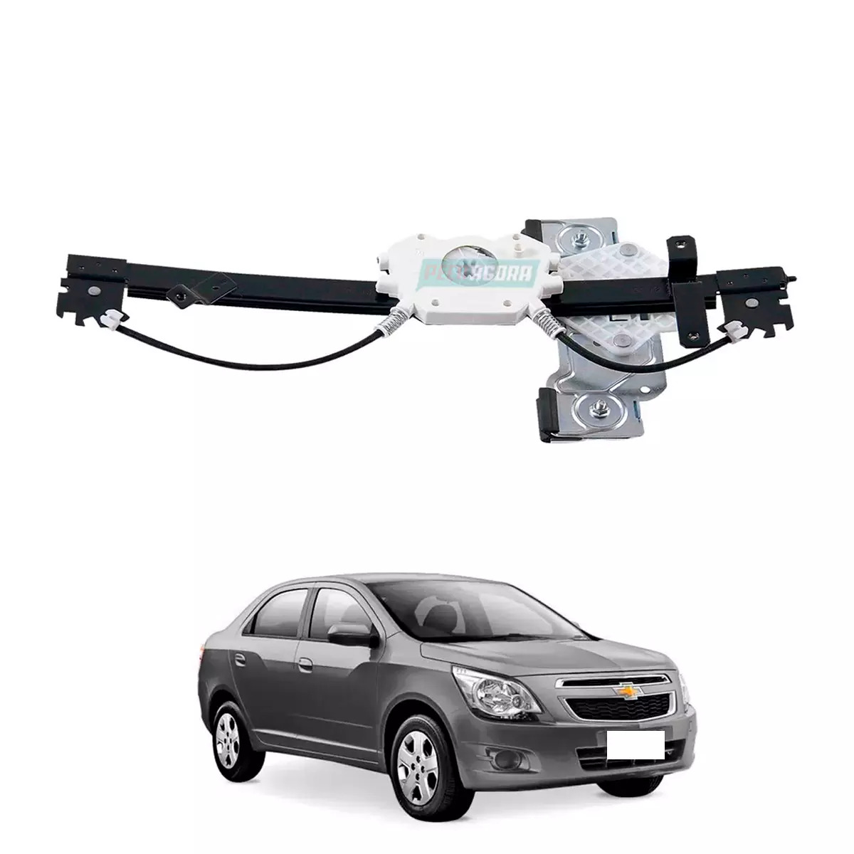 MAQUINA VIDRO ELETRICA DIANTEIRA DIR SEM MOTOR COBALT 2011 EM DIANTE (94773654-R