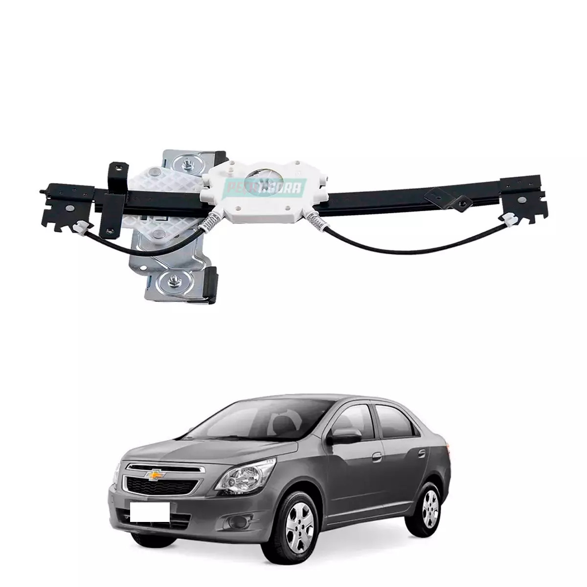 MAQUINA VIDRO ELETRICA DIANTEIRA ESQ SEM MOTOR COBALT 2011 EM DIANTE (94773653-R