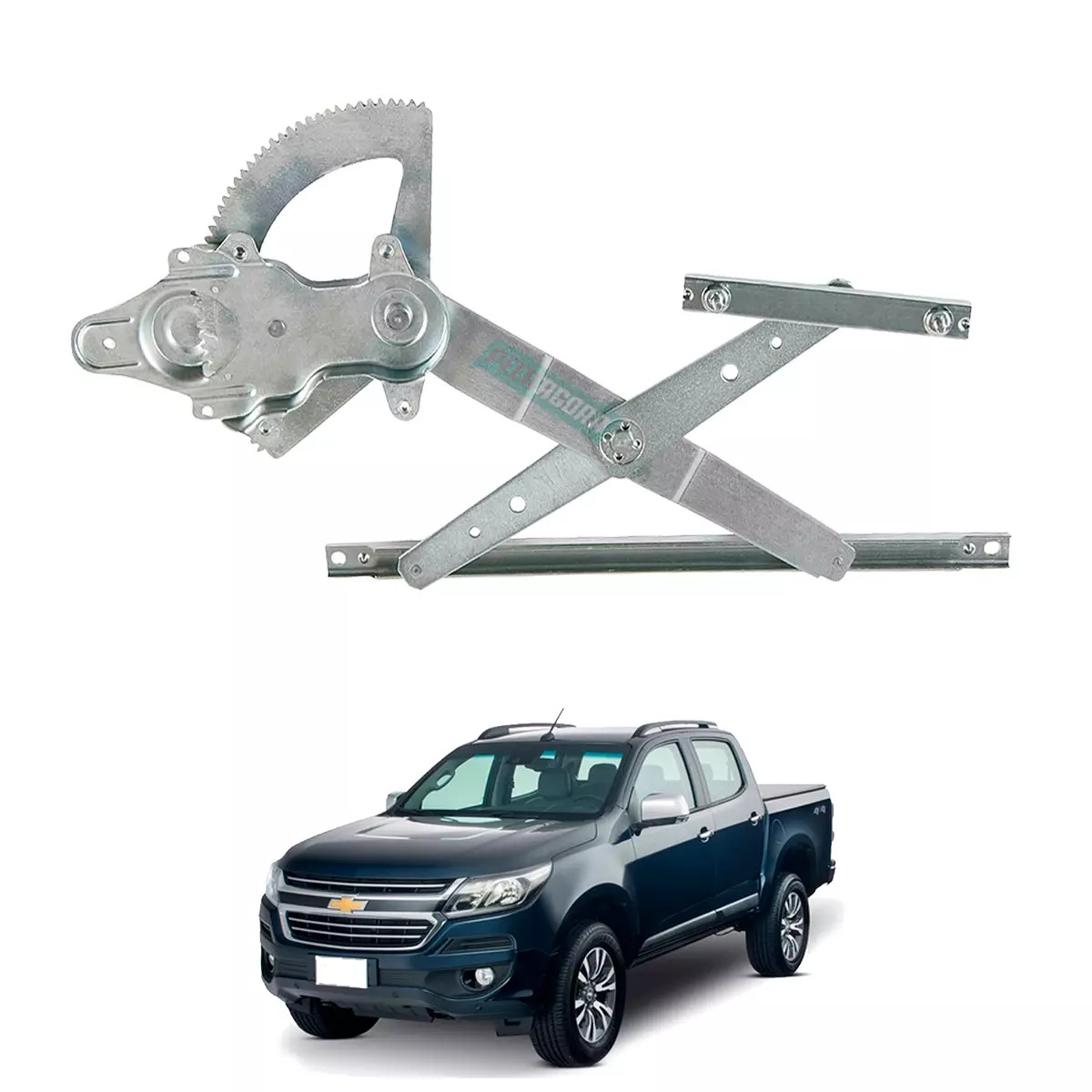 MAQUINA VIDRO ELETRICA  DIANTEIRA ESQ COM MOTOR S10 2012 EM DIANTE (947736649-R3