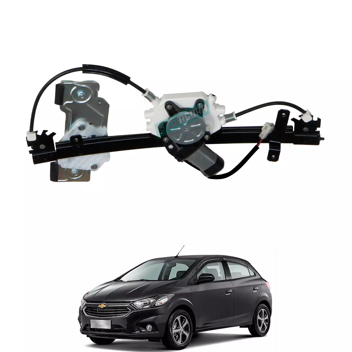 MAQUINA VIDRO ELETRICA DIANTEIRA ESQ COM MOTOR ONIX PRISMA (52039029-R3359E)