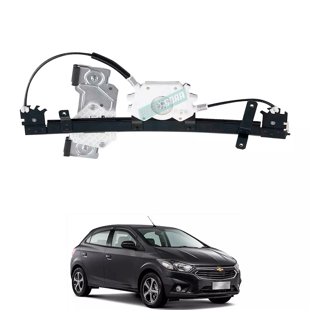 MAQUINA VIDRO ELETRICA DIANTEIRA DIR SEM MOTOR ONIX PRISMA (52039028-R3359D-SM)