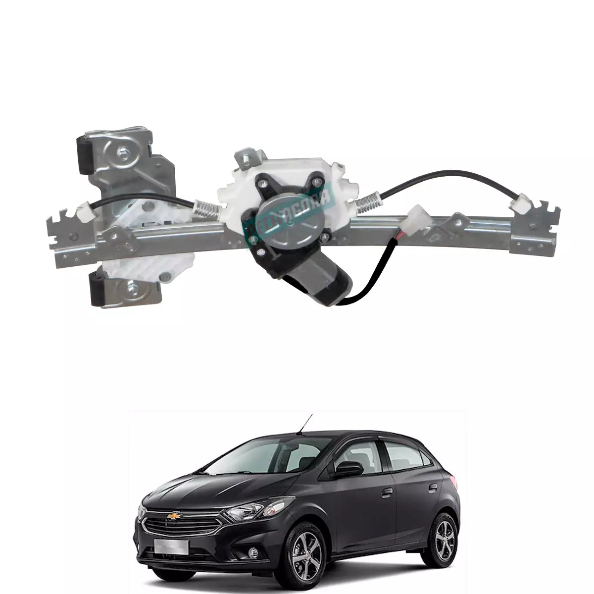 MAQUINA VIDRO ELETRICA TRASEIRA ESQ COM MOTOR ONIX PRISMA (52039026-R3360E)
