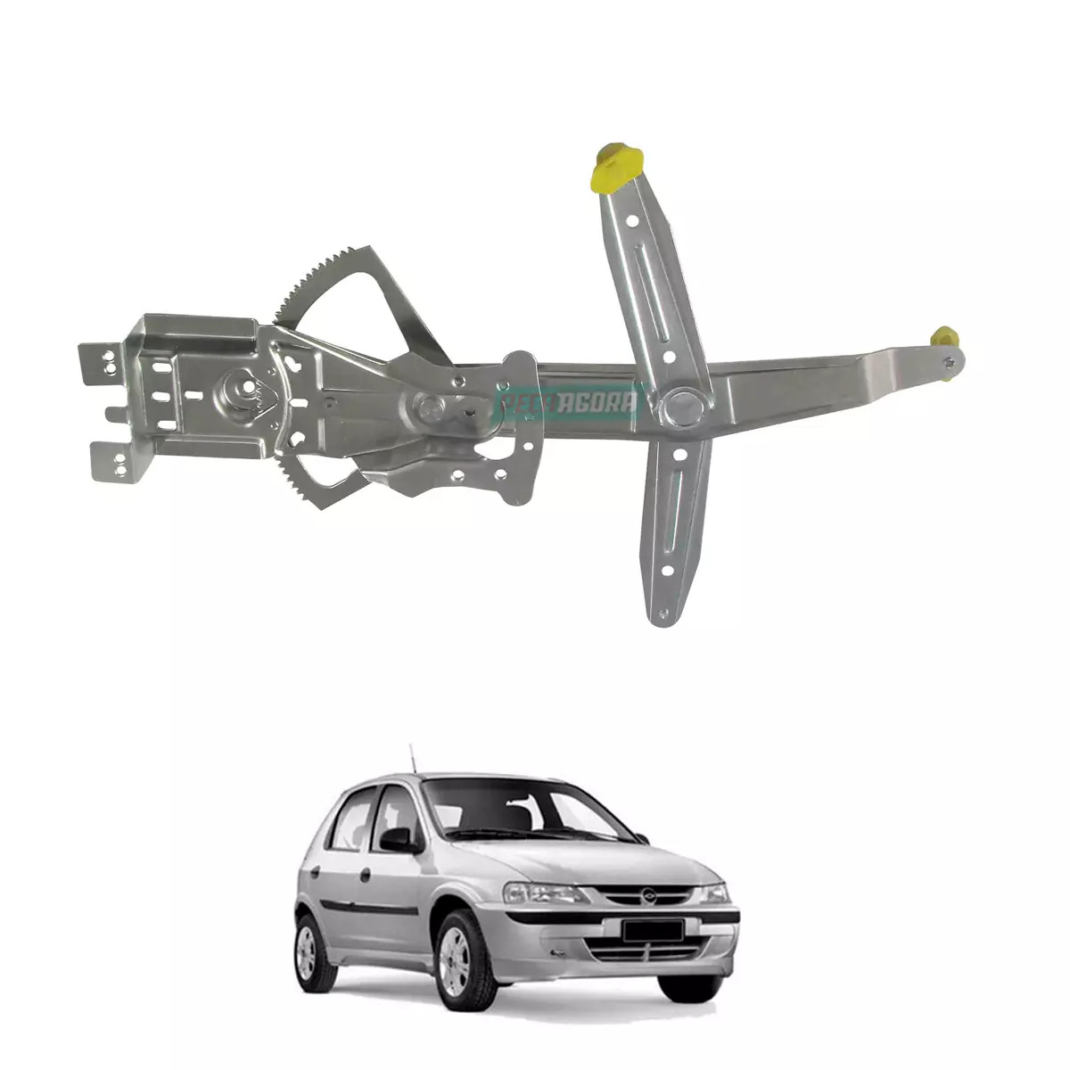 MAQUINA VIDRO ELETRICA DANTEIRA DIR SEM MOTOR CELTA PRISMA BOSH (93324534-R3371D