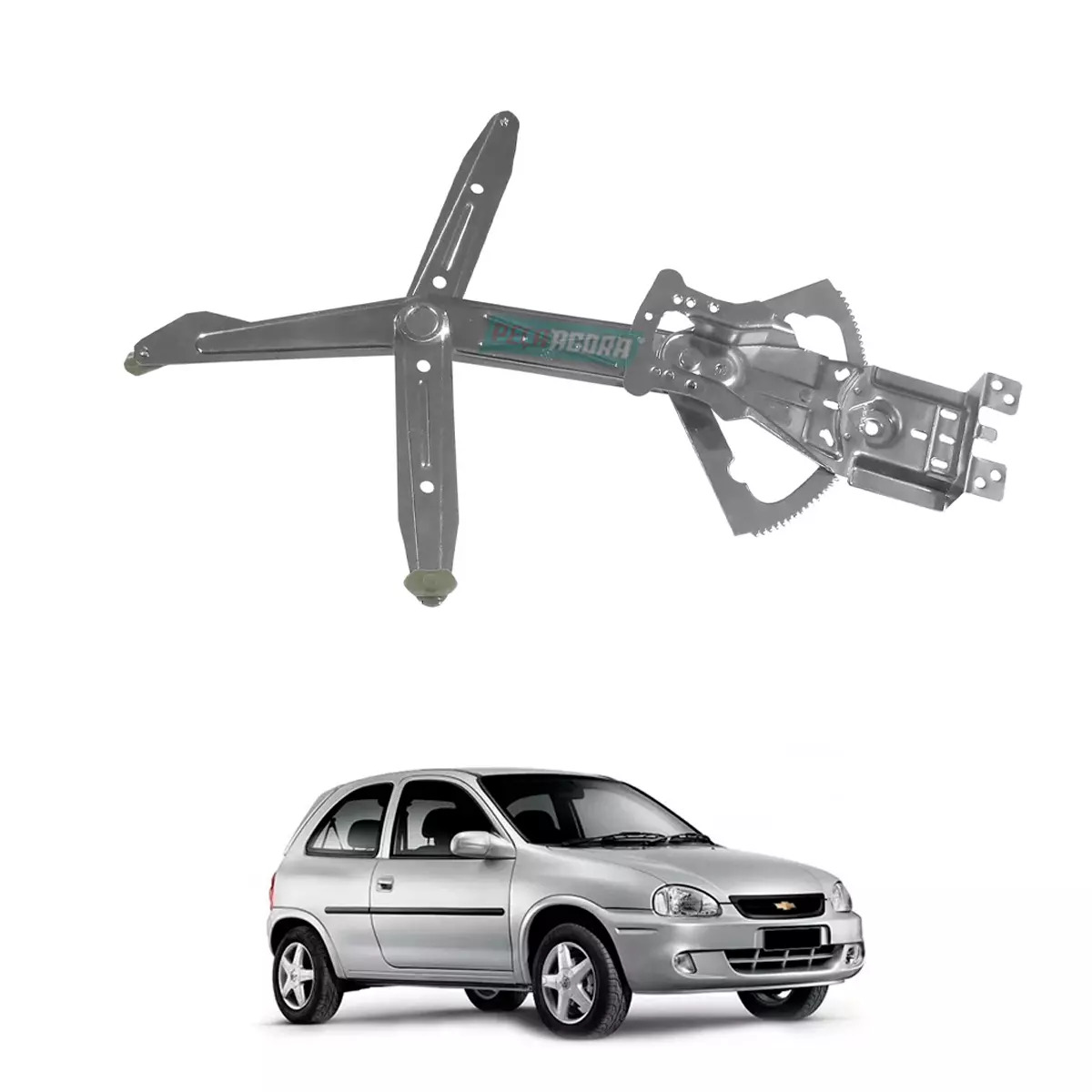 MAQUINA VIDRO ELETRICA DIR SEM MOTOR CORSA 94 A 2001 PICK UP BOSH (93334692-R337