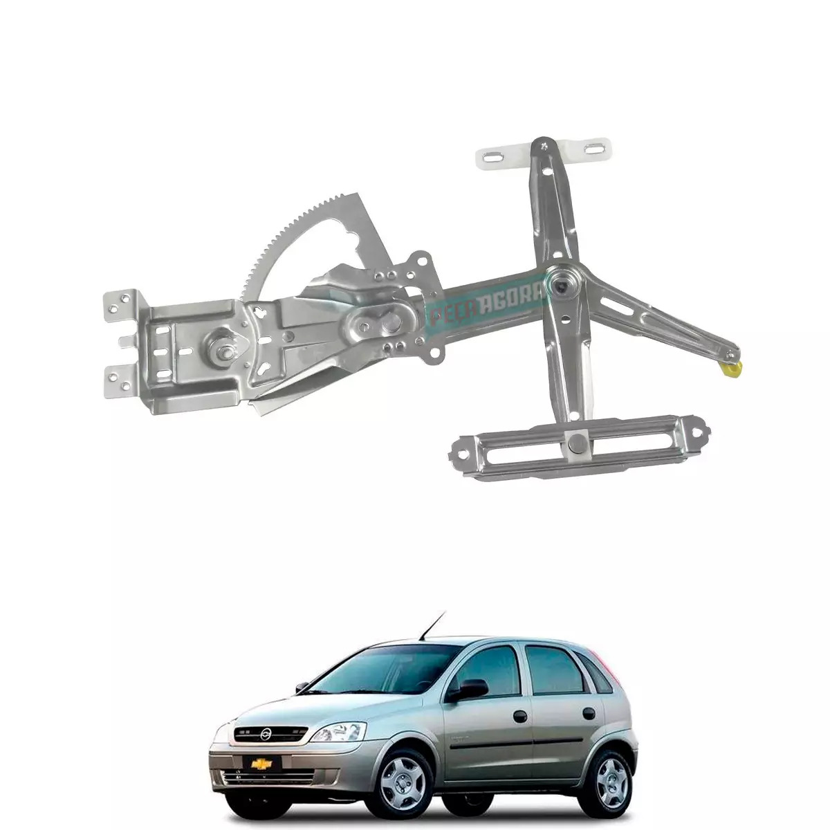 MAQUINA VIDRO ELETRICA DIANTEIRA ESQ SEM MOTOR CORSA 02 A12 MONTANA 03 A 10 BOSH