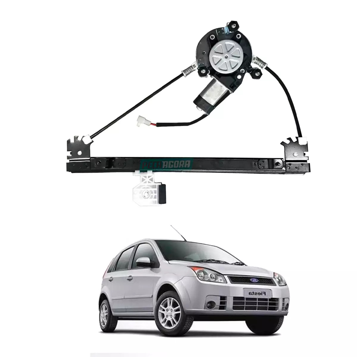MAQUINA VIDRO ELETRICA DIR TRASEIRA COM MOTOR FIESTA 02 A 14 AMAZON (2S65A27000B