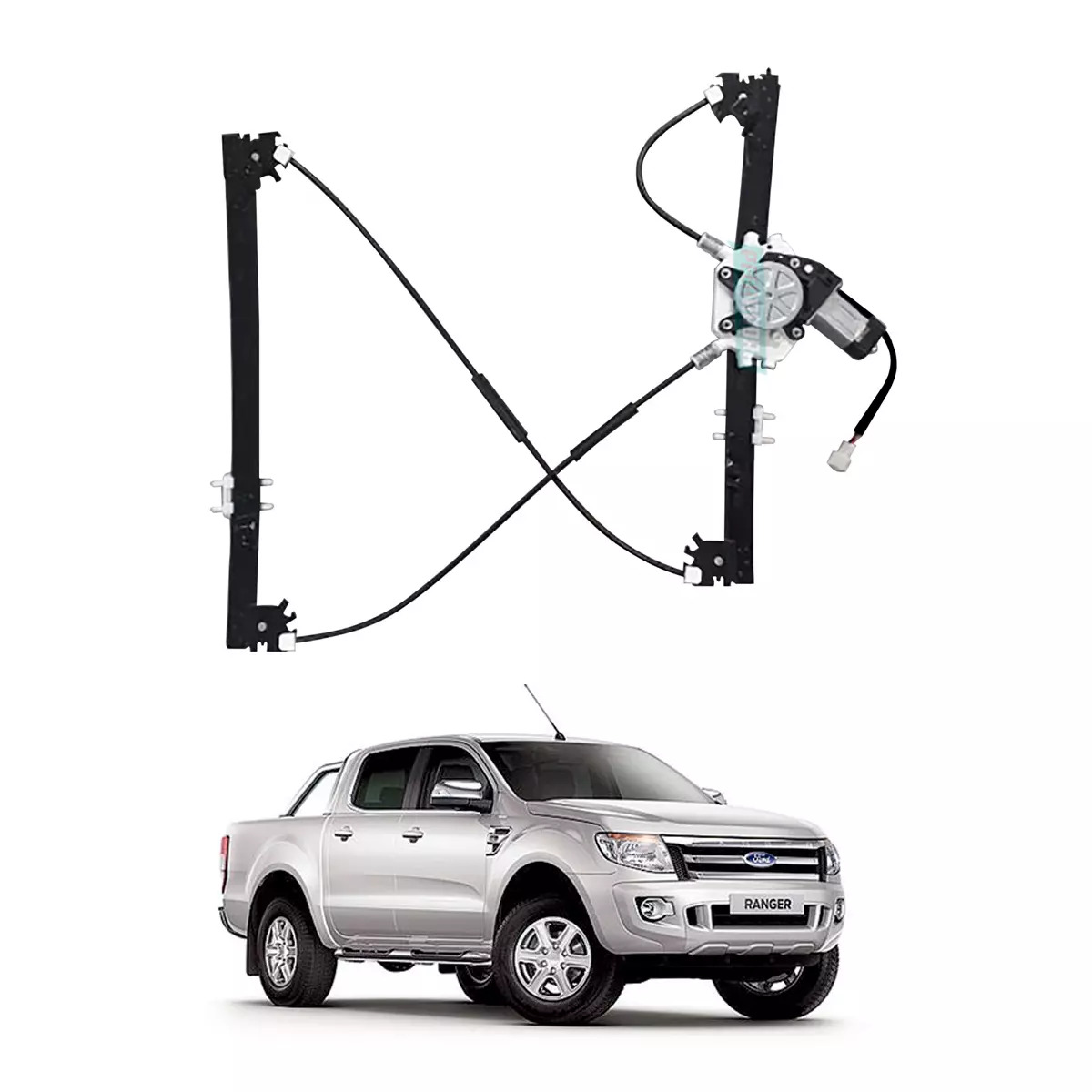 MAQUINA VIDRO ELETRICA DIR DIANTEIRA COM MOTOR RANGER 2012 DIANTE (AB392123200BC