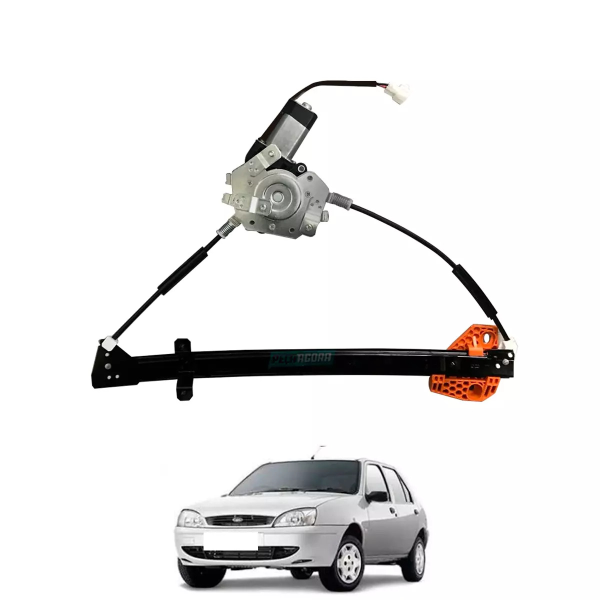 MAQUINA VIDRO ELETRICA ESQ DIANTEIRA FORD FIESTA 96 A 03 STREET (96FGA23201BB-R5