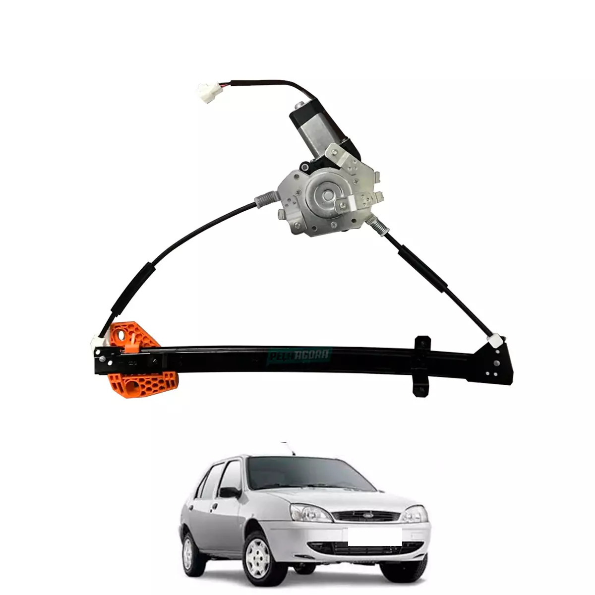 MAQUINA VIDRO ELETRICA DIR DIANTEIRA FORD FIESTA 96 A 03 STREET (96FGA23200BB-R5