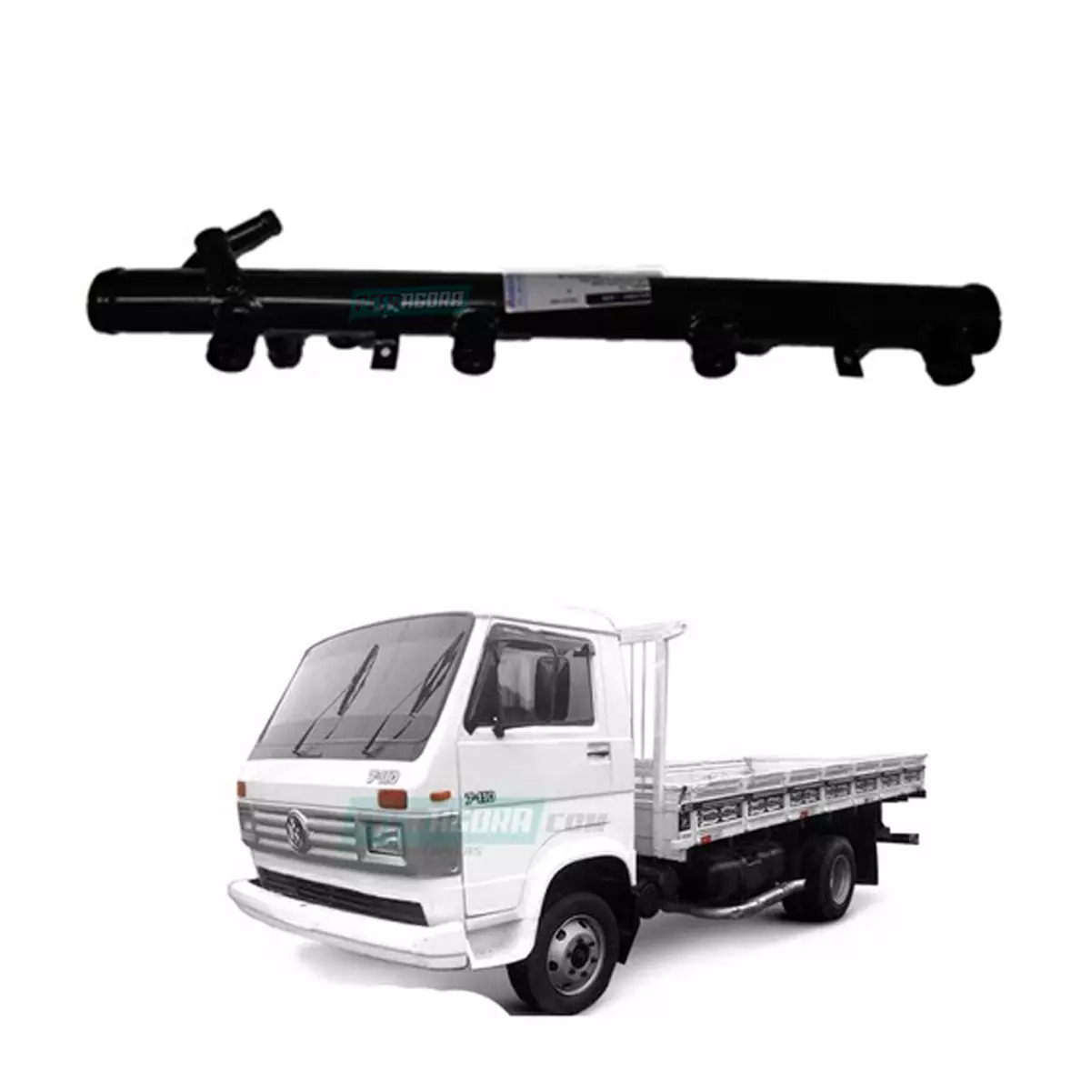 TUBO CAVALETE CIRCULACAO AGUA MOTOR MWM 229/4 VW 6.90 MOTOR MWM 229/4 (T06121135