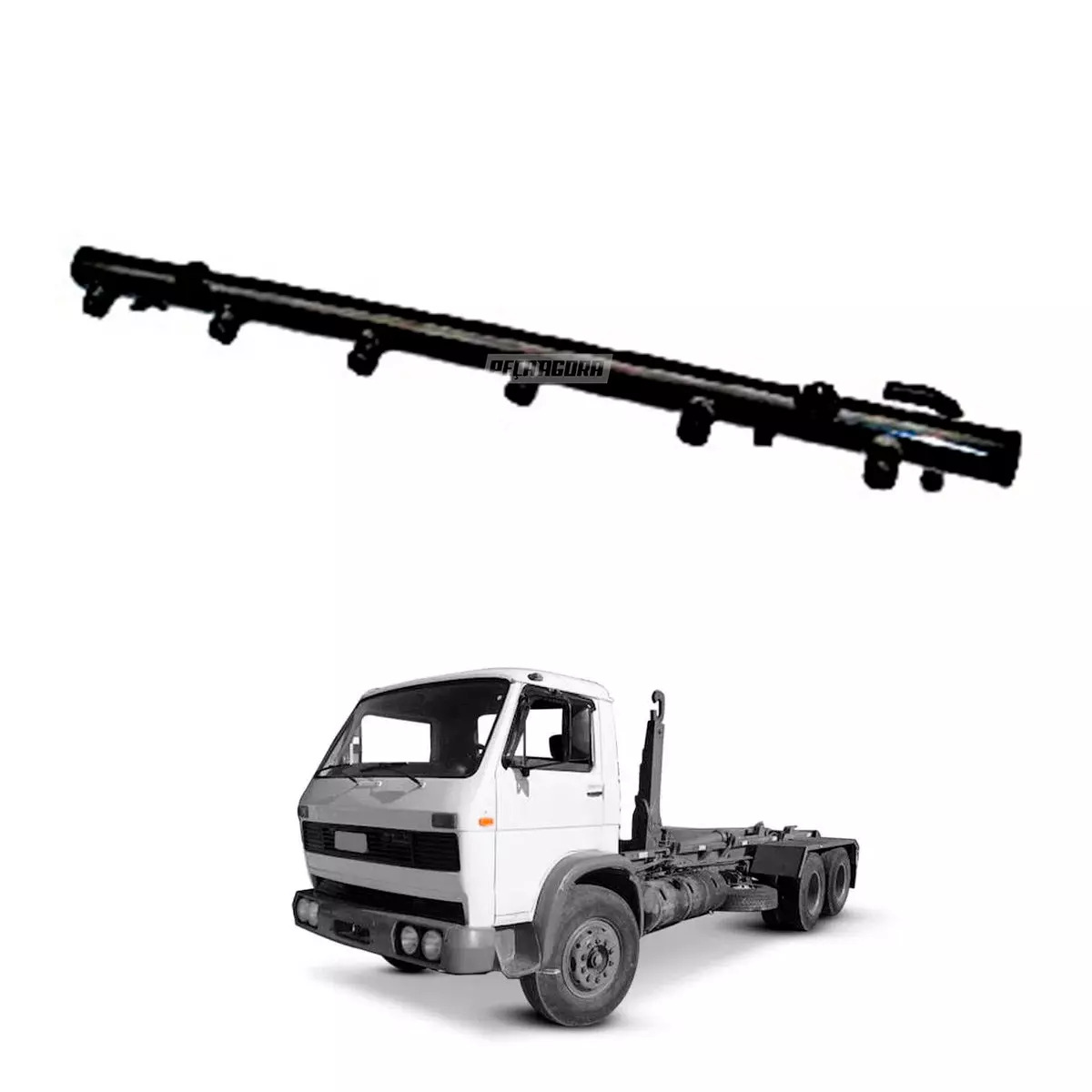 TUBO DO CAVALETE D`AGUA VW 11130 13130 11140 12140 14140 SEM AQUECIMENTO (T11121