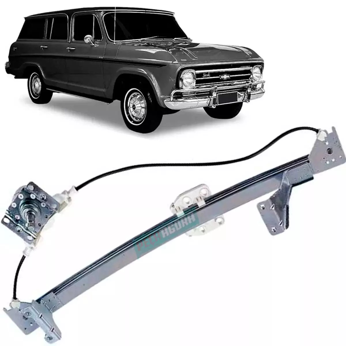 MAQUINA VIDRO MANUAL DIR TRASEIRA A20 A40 C20 D1200 D20 D40 91 A 96 BONANZA VERA