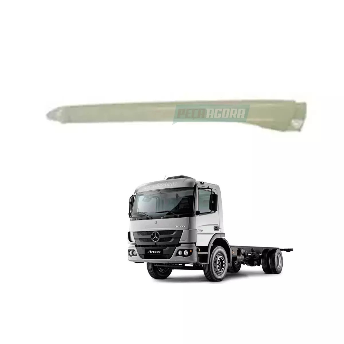 COLUNA EXTERNA MB MERCEDES BENZ 1720 LADO DIREITO (6936287107X)