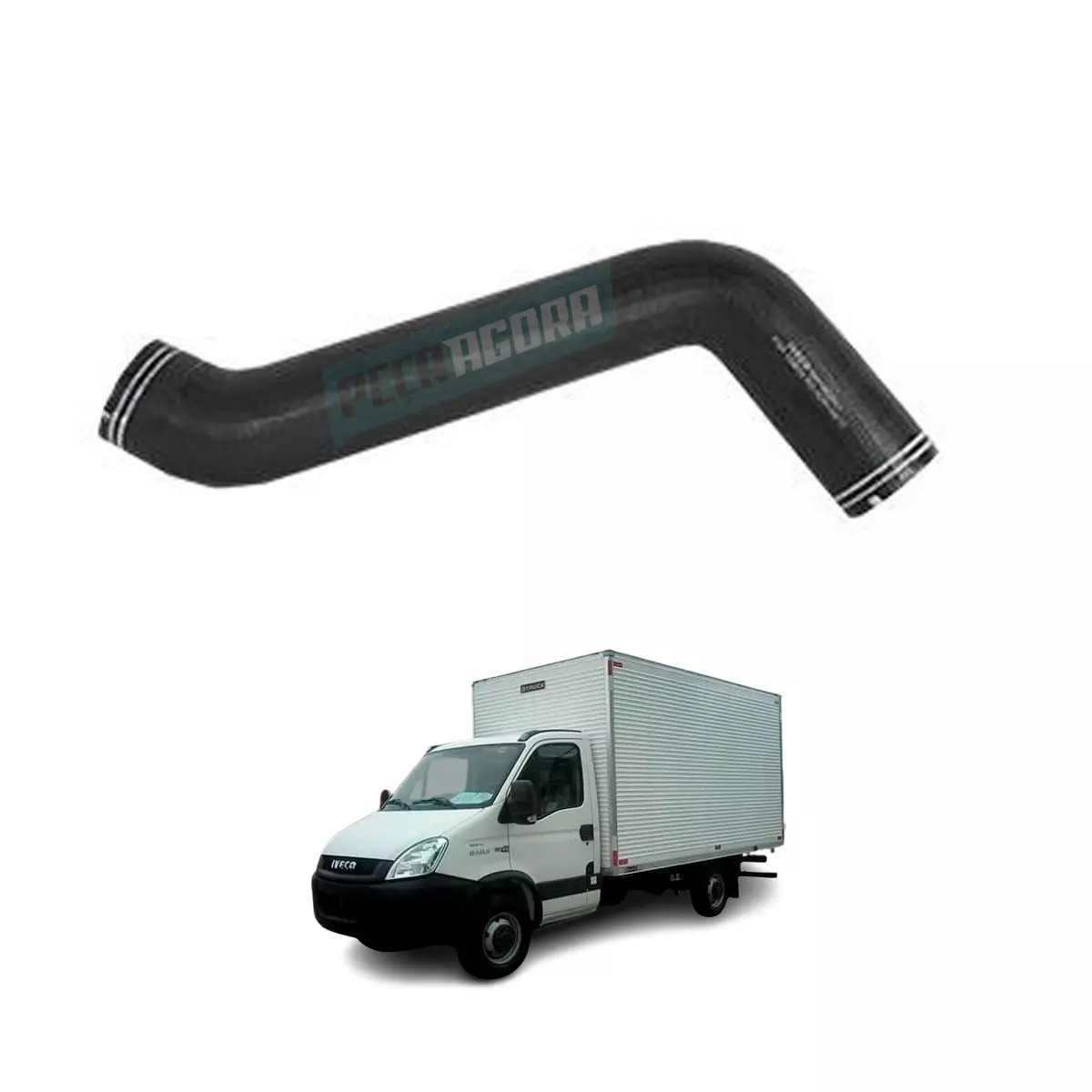 MANGUEIRA INTERCOOLER PARA IVECO DAILY 35S14 45S17 45C17 55C17 70C17HD LE ESQUER