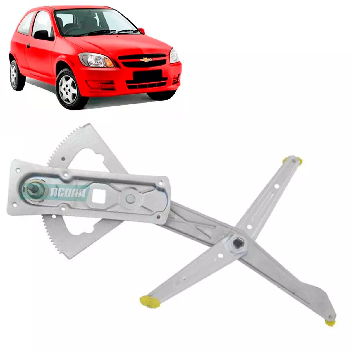 MAQUINA VIDRO MANUAL DIR CELTA 07 A 16 PINO ALTO 2 PORTAS  (93373222-R3338D)