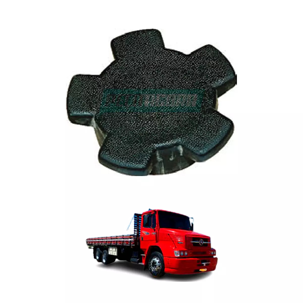 TAMPA RESERVATORIO AGUA LIMPADOR PARABRISA MB 1620 709 912 1418 BICUDOS (3848607