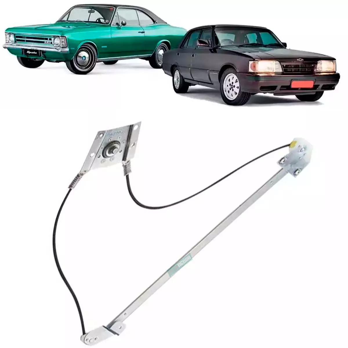 MAQUINA VIDRO MANUAL DIR GM MONZA 83 A 96 2 PORTAS  (94649470-R3320D)