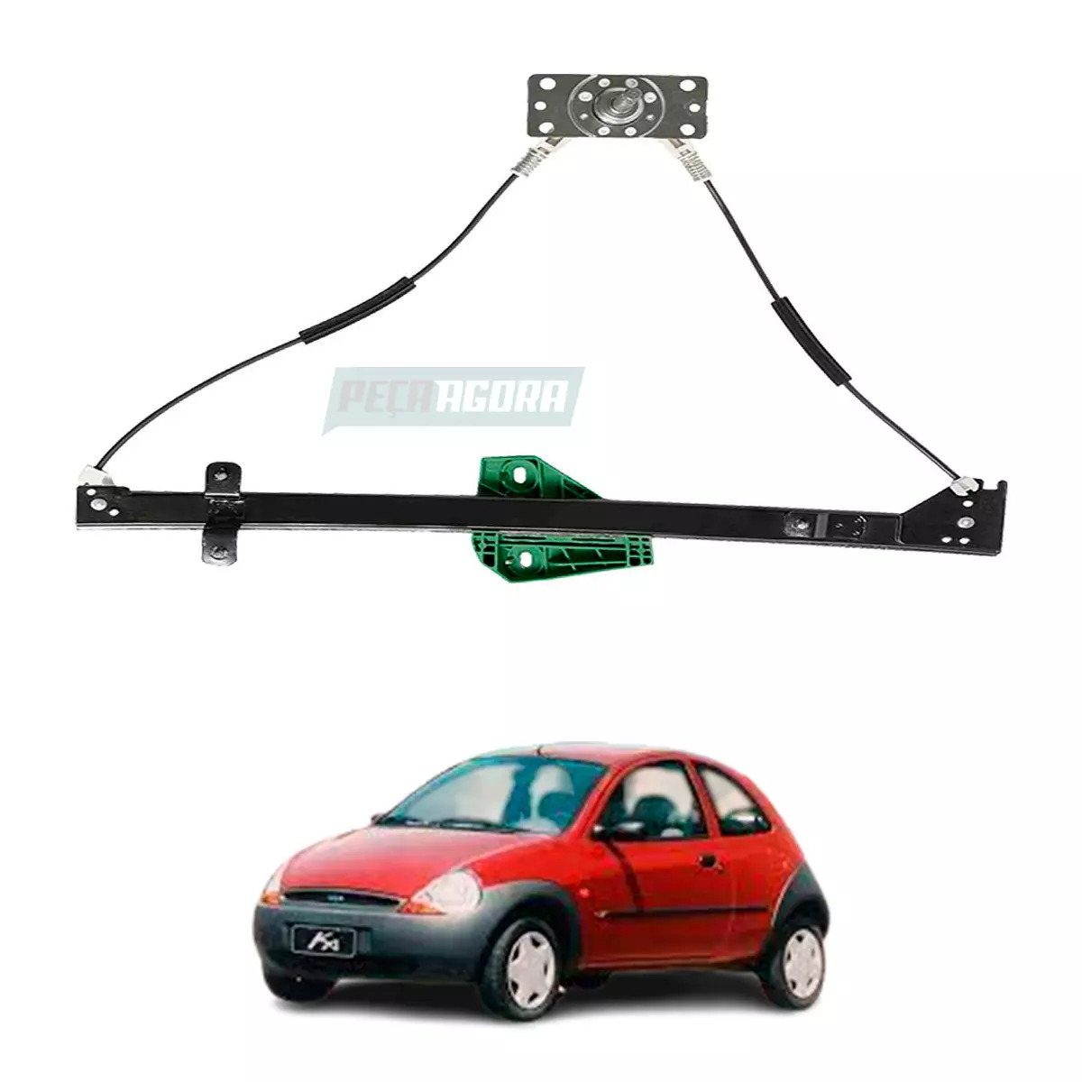 MAQUINA VIDRO MANUAL ESQ KA 1997 ATE 2007 (97KGB23201AF-R5144E)