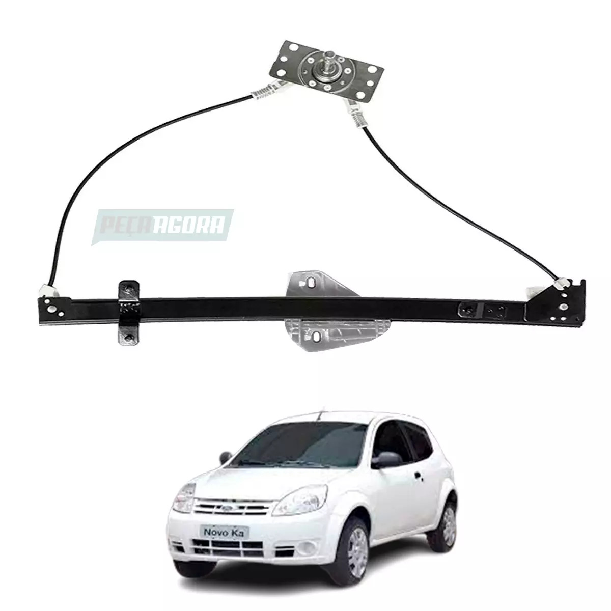 MAQUINA VIDRO MANUAL ESQ KA 2008 ATE 2014 (98KUB23201CA-R5150E)