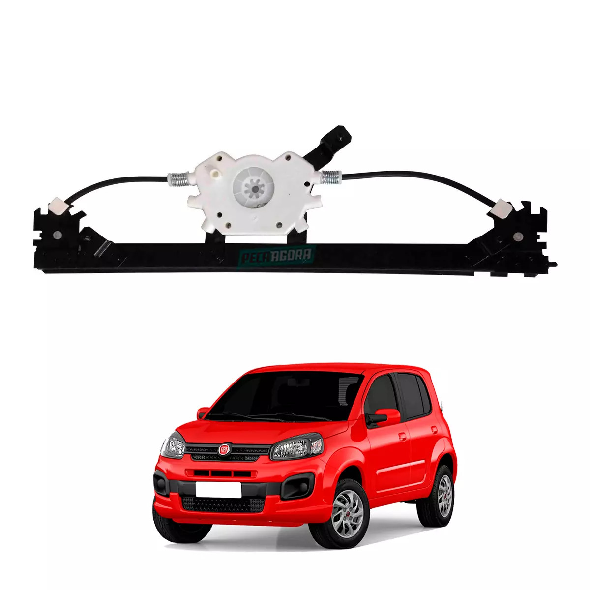 MAQUINA VIDRO ELETRICA DIANTEIRA ESQ SEM MOTOR UNO 2010 EM DIANTE 4 PORTAS (5183