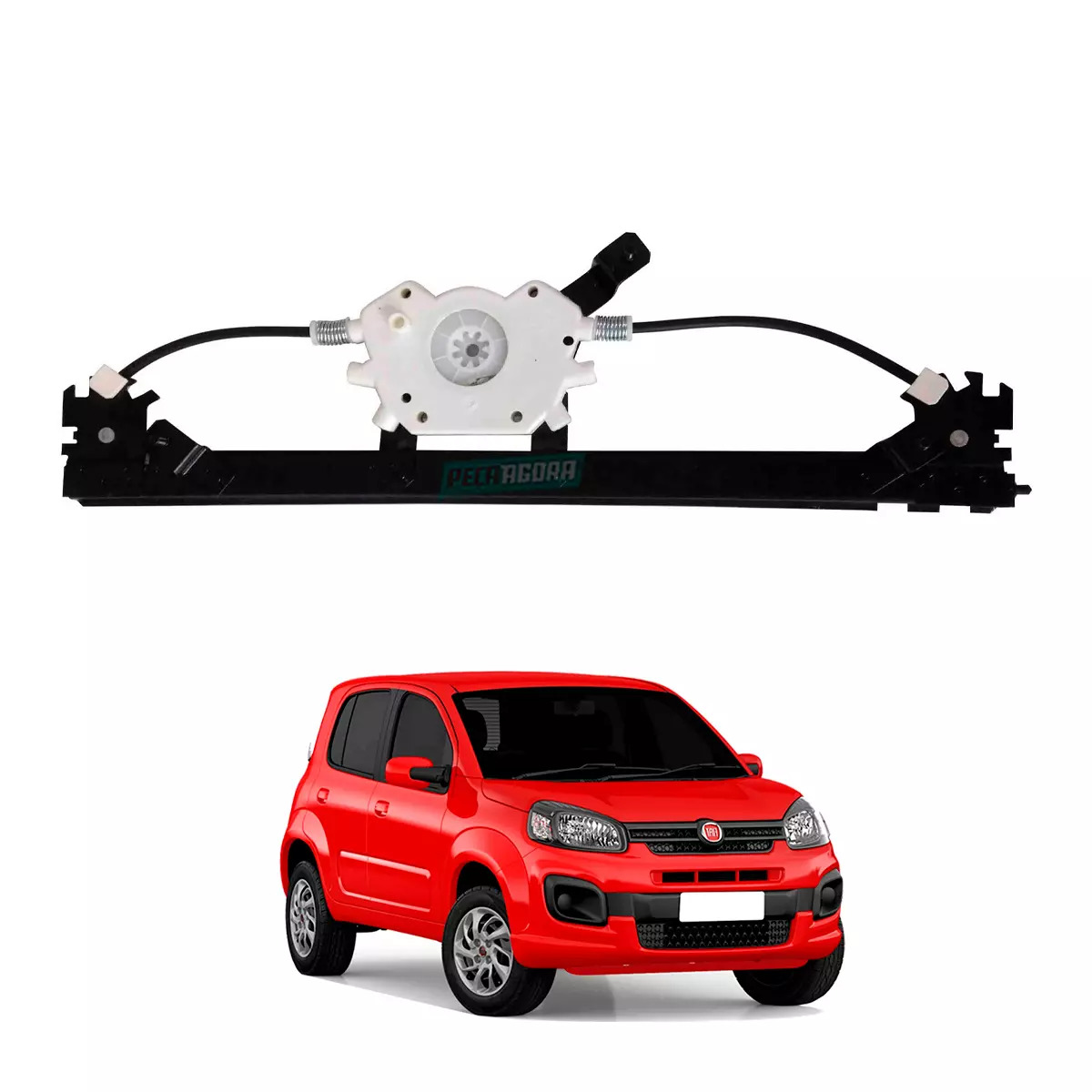 MAQUINA VIDRO ELETRICA DIANTEIRA DIR SEM MOTOR UNO 2010 EM DIANTE 4 PORTAS (5183