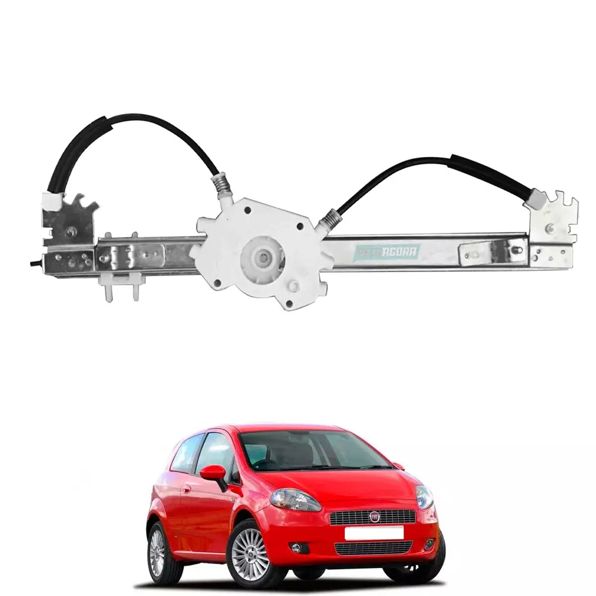 MAQUINA VIDRO ELETRICA DIANTEIRA DIR SEM MOTOR LIEA 08 A 16 PUNTO 07 A 17 (51753