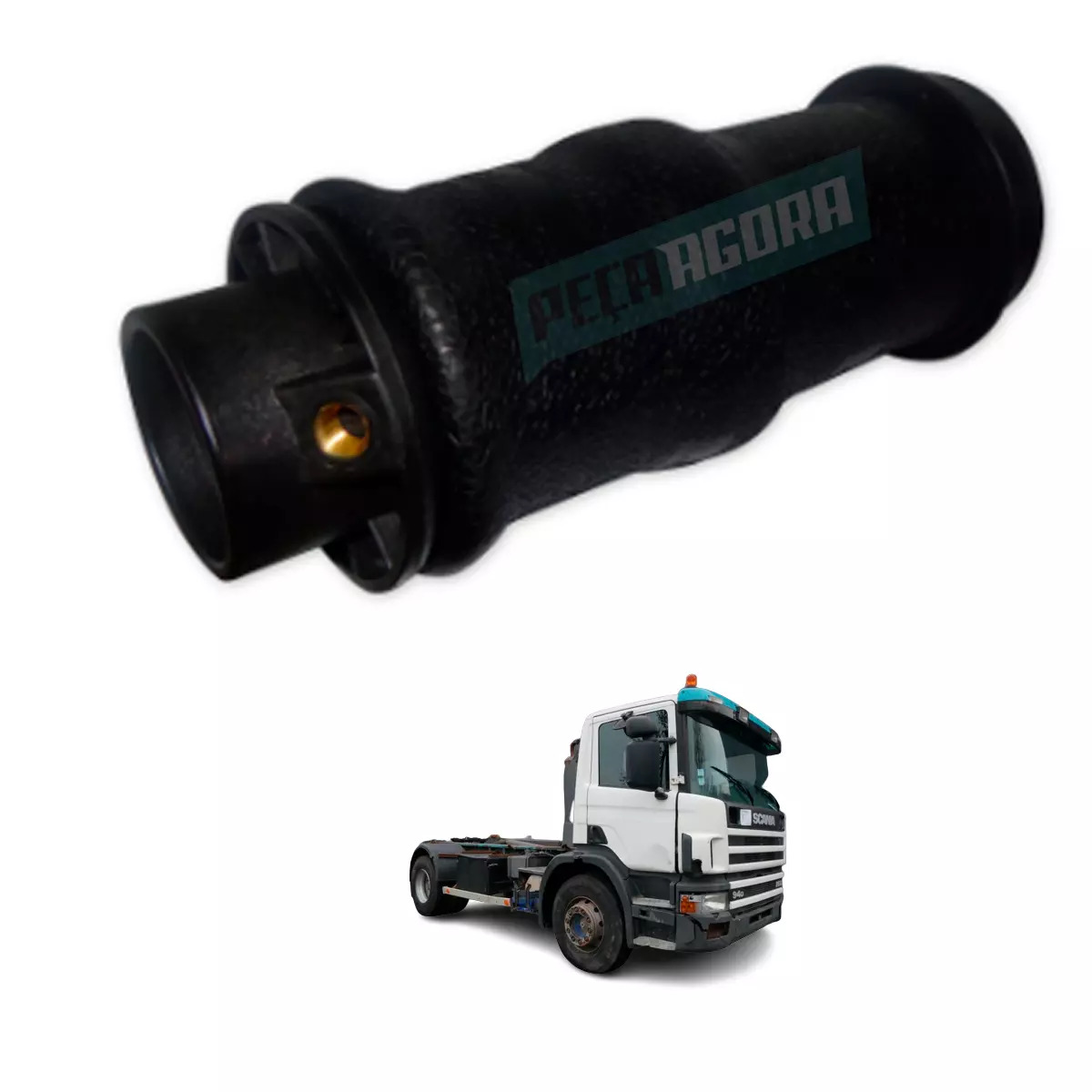 MOLA PNEUMATICA CABINE DIANTEIRA E TRASEIRA PARA SCANIA P94 T124  P114 P124 G114
