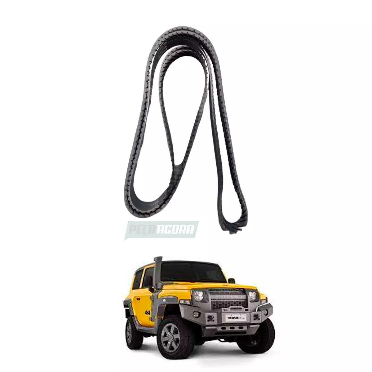 CORREIA GIR/ALT/DH/ACD TROLLER TROLLER T4 T4M MWM 2.8 TURBO INTERCOOLER (6PK1870