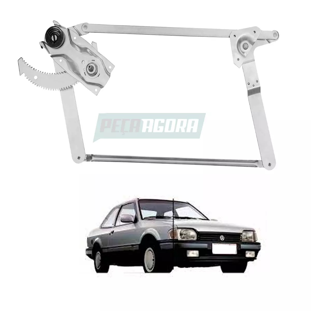 MAQUINA VIDRO MANUAL ESQ PINO ALTO APOLLO 1990 ATE 1992 ESCORT HOBBY 1993  ATE 1