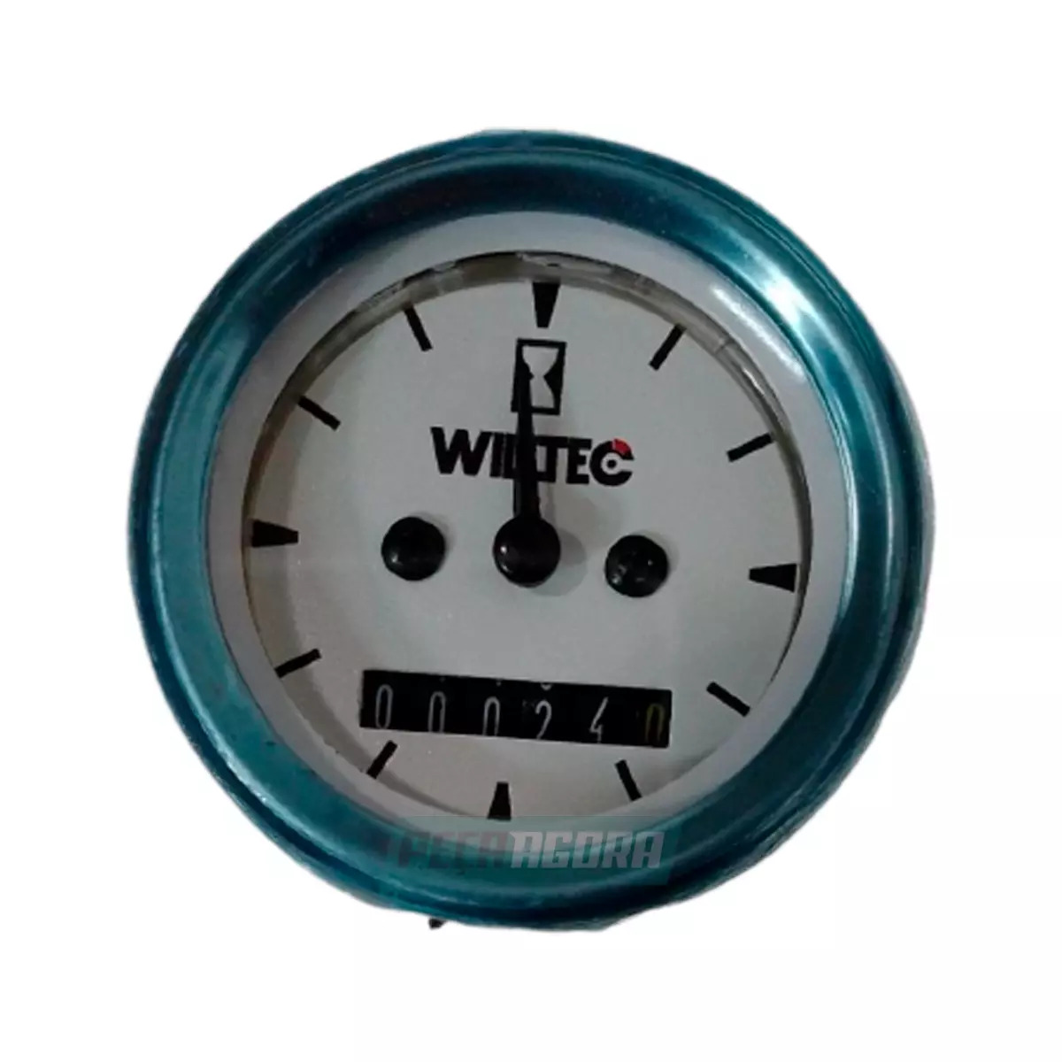 HORIMETRO BIVOLT 52MM PONTEIRO ARO CROMADO COM ENTRADA ILUMINACAO SEM AMORTECEDO