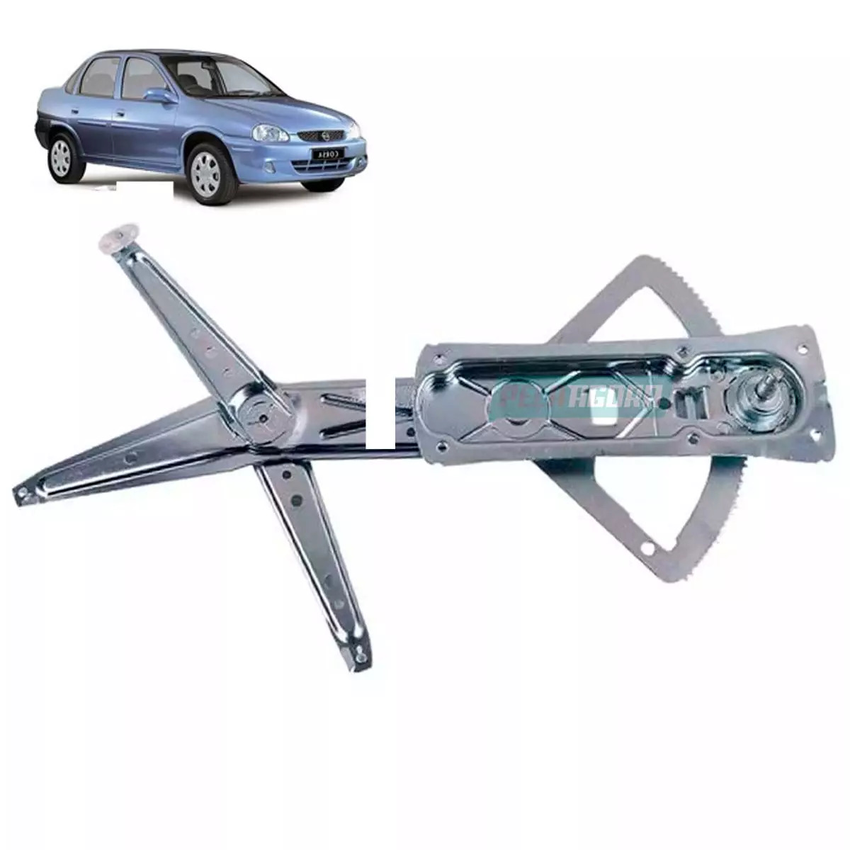 MAQUINA VIDRO MANUAL DIR GM CLASSIC 04 A 16 CORSA 95 A 01 (90388862-R3343D)