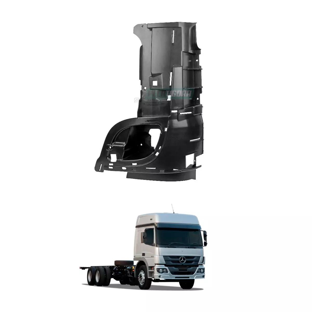 COBERTURA COLUNA ESQUERDO INTERNO MB ATEGO 2007 A 2012 (9738840722-9738840022-L6