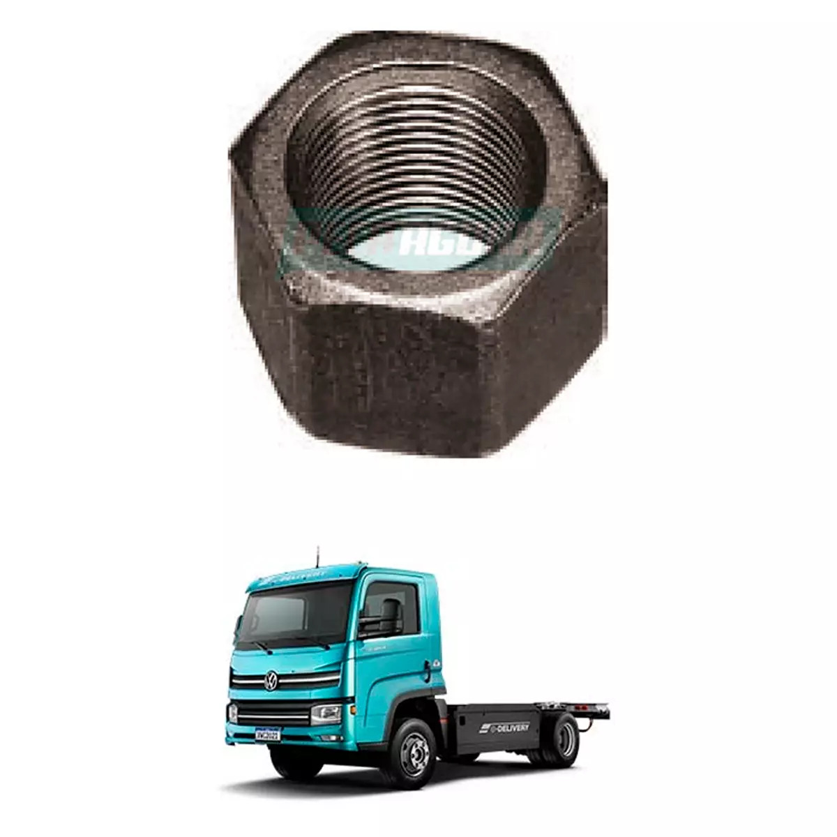 PORCA GRAMPO DUPLA 7/8x14 (NF384033AB.)