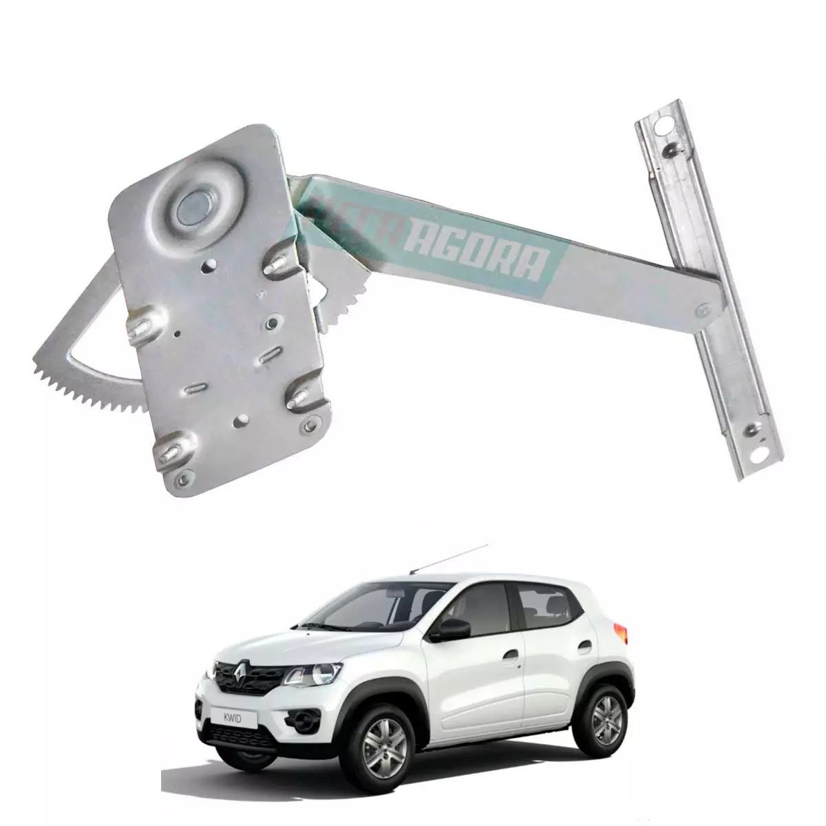 MAQUINA VIDRO ELETRICA TRAS DIR SEM MOTOR MABUCHI RENAULT KWID 2017 DIANTE (8272