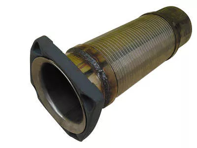 TUBO FLEXIVEL ESCAPE INOX IVECO EUROTECH 4.1/2 395MM  450 E 37 (41051873-8137150