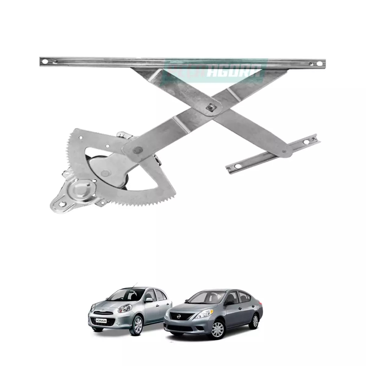 MAQUINA VIDRO ELETRICA DIANT ESQ SEM MOTOR MABUCHI MARCH VERSA 2011 DIANTE (8072