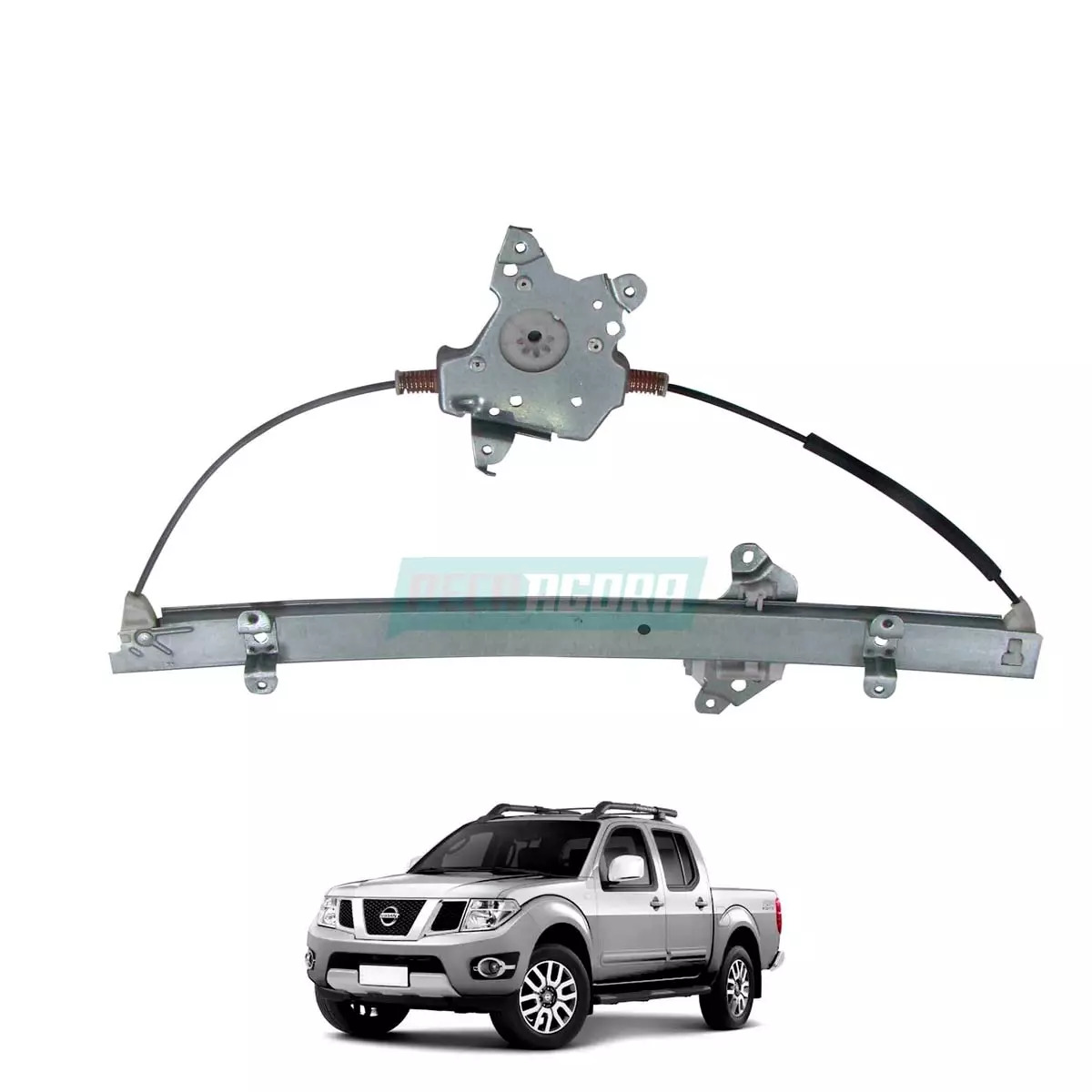 MAQUINA VIDRO ELETRICO DIANT ESQ SEM MOTOR ORIGINAL FRONTIER 2007 ATE 2019 (8072