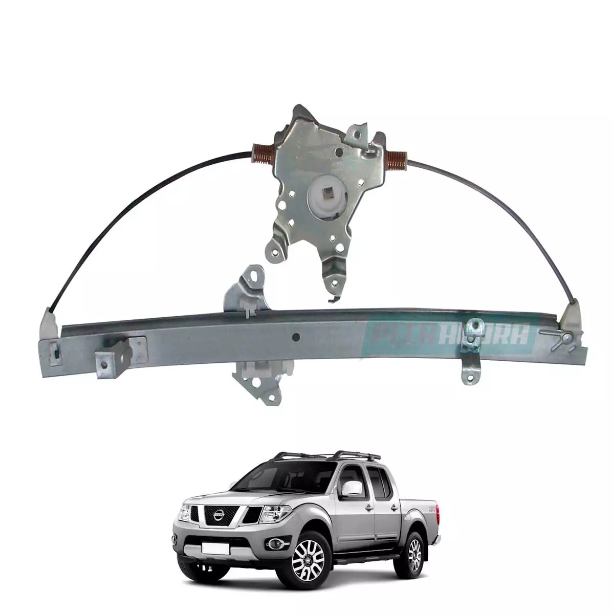 MAQUINA VIDRO ELETRICO TRAS ESQ SEM MOTOR ORIGINAL FRONTIER 2007 ATE 2019 (82721